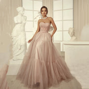 Luxury Long Evening Party Dress for Women