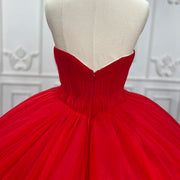 Exquisite Red Quinceañera Dress