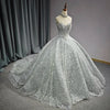 High Neck Crystal Quinceañera Dress