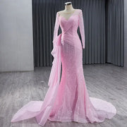 Superfine Organza A-Line Evening Dress