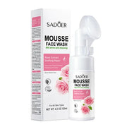 SAODER Fruits Facial Cleanser Face Wash Foam Face Massasge Cleansing Mossee Moisturizing Hydrating Facial Skin Care Products