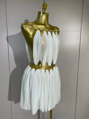 Lauryn sexy mesh hollow out backless mini dress for birthday and nightclub party styling