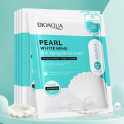 20pcs BIOAQUA Snail Hyaluronic Acid Face Mask skincare Moisturizing Hydrating Firming Facial Masks Face Skin Care Products