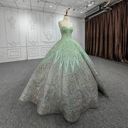 Green Sweetheart Quinceanera Dress