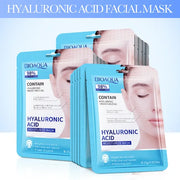 15pcs BIOAQUA Retinol Collagen Facial Masks Firming Hydrating Brightening Moisturizing Face Mask Facial Skin Care Products