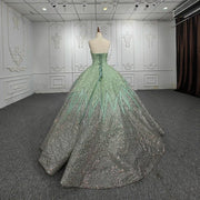 Green Sweetheart Quinceanera Dress