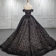 Classic Black Quinceañera Dress