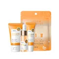 3pcs/set LAIKOU Vitamin C 24K Golden Sakura Skin Care Sets Face Cream Serum Eye Cream Moisturizing Face Care Kit