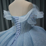 Light Blue Quinceañera Dress