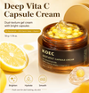 KOEC Vitamin C Capsule Cream 50g | Niacinamide Brightening & Hydrating Face Moisturizer