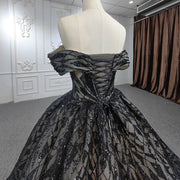 Classic Black Quinceañera Dress