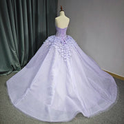 Strapless Beading Quinceañera Dress