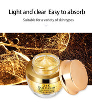 3 Pieces 24K Gold Snail Collagen Cream Moisturizing Skin Care Essence Oil Control Moisturizing Facial Beauty Skin Care Products