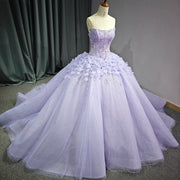 Strapless Beading Quinceañera Dress