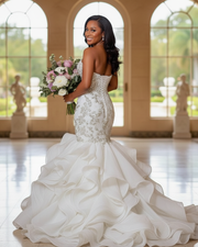  Sexy Mermaid Wedding Dress. Designed for brides who seek a balance of allure and refinement, this stunning gown features a captivating sweetheart neckline that accentuates your natural curves. 