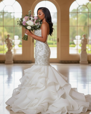  Sexy Mermaid Wedding Dress. Designed for brides who seek a balance of allure and refinement, this stunning gown features a captivating sweetheart neckline that accentuates your natural curves. 