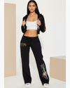 Swallow Cropped Hooded Pant Sets