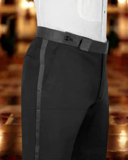 Men’s luxury sequin suit and matching pants with shimmering finish for party or stage wear