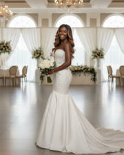 Sweetheart Sexy Mermaid  Wedding Dress