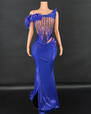 Ruby Red Evening Gown