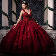 Red Quinceañera Dress