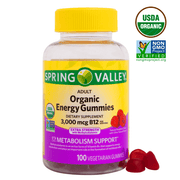 Spring Valley Vitamin B12 Gummy;  3000 mcg;  100 Count