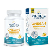 Nordic Naturals Omega-3 Fish Gelatin, Lemon, 690 mg, Immune Support, 60 Ct