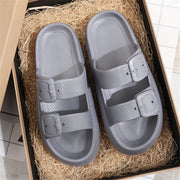 Summer Platform Slippers Indoor Flat Shoes Women EVA Soft Sole Non-Slip Flip Flops Ladies Thick-soled Home Slippers Slides