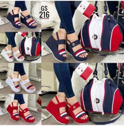 Size 36 43 Sandals for Women Summer Fashion Open Toe Ankle Buckle