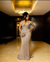 Luxury Crystal Beading Mermaid Prom Dress
