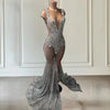 Luxury Sequin Diamond Rhinestone Mermaid Prom Gown