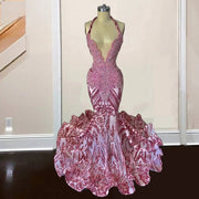 Luxury Rhinestone Prom Dress 2024