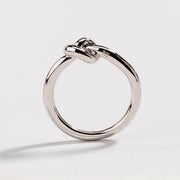Love Knot Ring Commitment Ring for Women