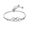 Infinity Bracelet in Gold or Silver