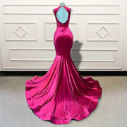 Mermaid Long Prom Dresses with Cape 2023 Glitter Beads Stone Custom Formal Evening Gown for Graduation Party