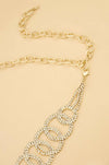 Crystal Loop Statement Belt