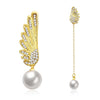 Pearl Wings of an Angel in 18K Gold Plated Christmas Inspired