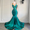 Sexy Long Elegant  Luxury Halter Prom Dress