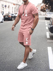 Trendy Casual Summer Men Plus Size Sportswear