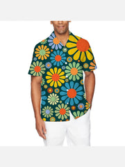 Summer Casual Printed Short Sleeve Shirt