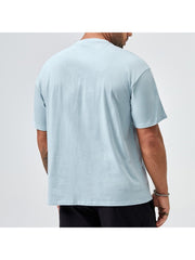 New Short Sleeve Printed T-Shirt For Men
