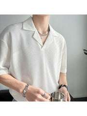 New Design Fashion Short Sleeve Polo Shirt