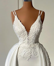 KADIER NOVIAS A Line White Wedding Dresses with Skirt Bridal Gown Wedding Gowns Vestidos De Novia