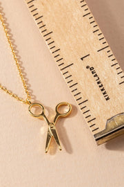 Scissors Charm Necklace