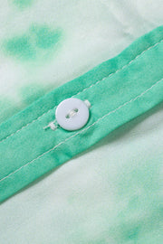 Whirlwind Tie Dye Button Shirt with Pocket