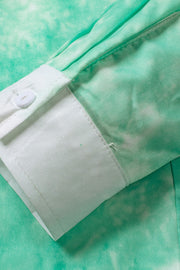 Whirlwind Tie Dye Button Shirt with Pocket